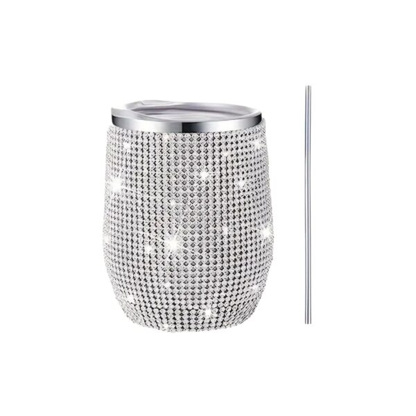 Rhinestone Tumbler Round