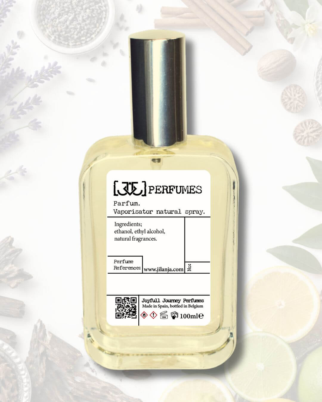Joyfull Journey M26 – Houtachtig-oosters (oud, kaneel, nootmuskaat) Herenparfum